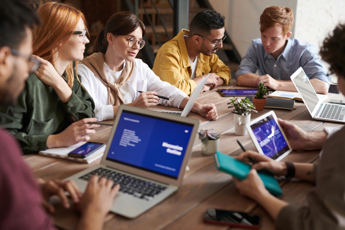 Gopsco team collaborating on secure infrastructure